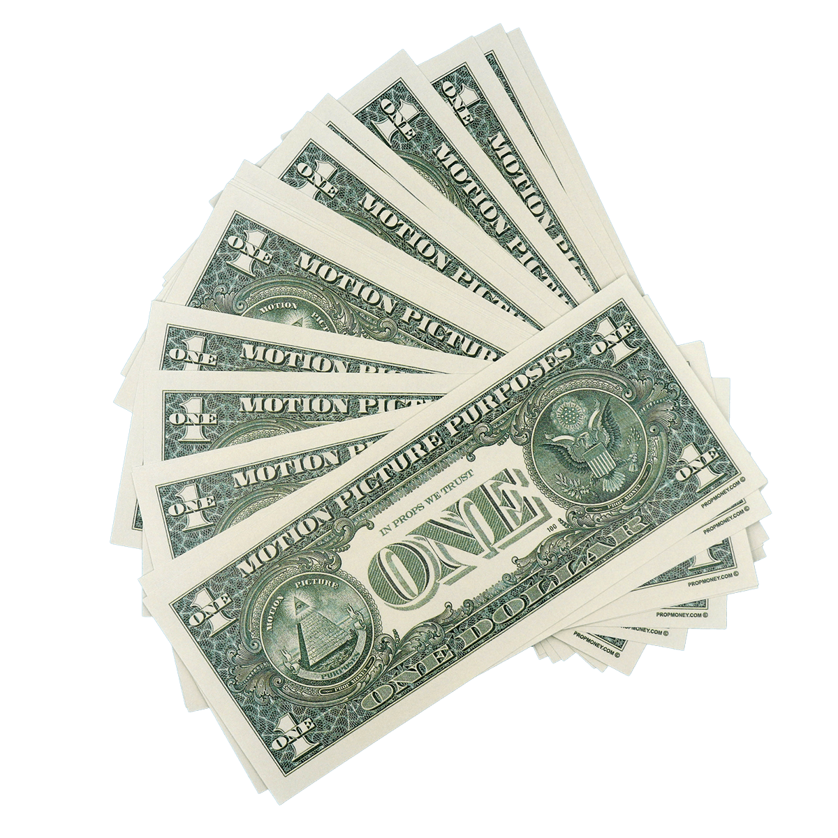 All Denomination Full Print 2000 Series Mixed Bills Stack - PropMoney.com