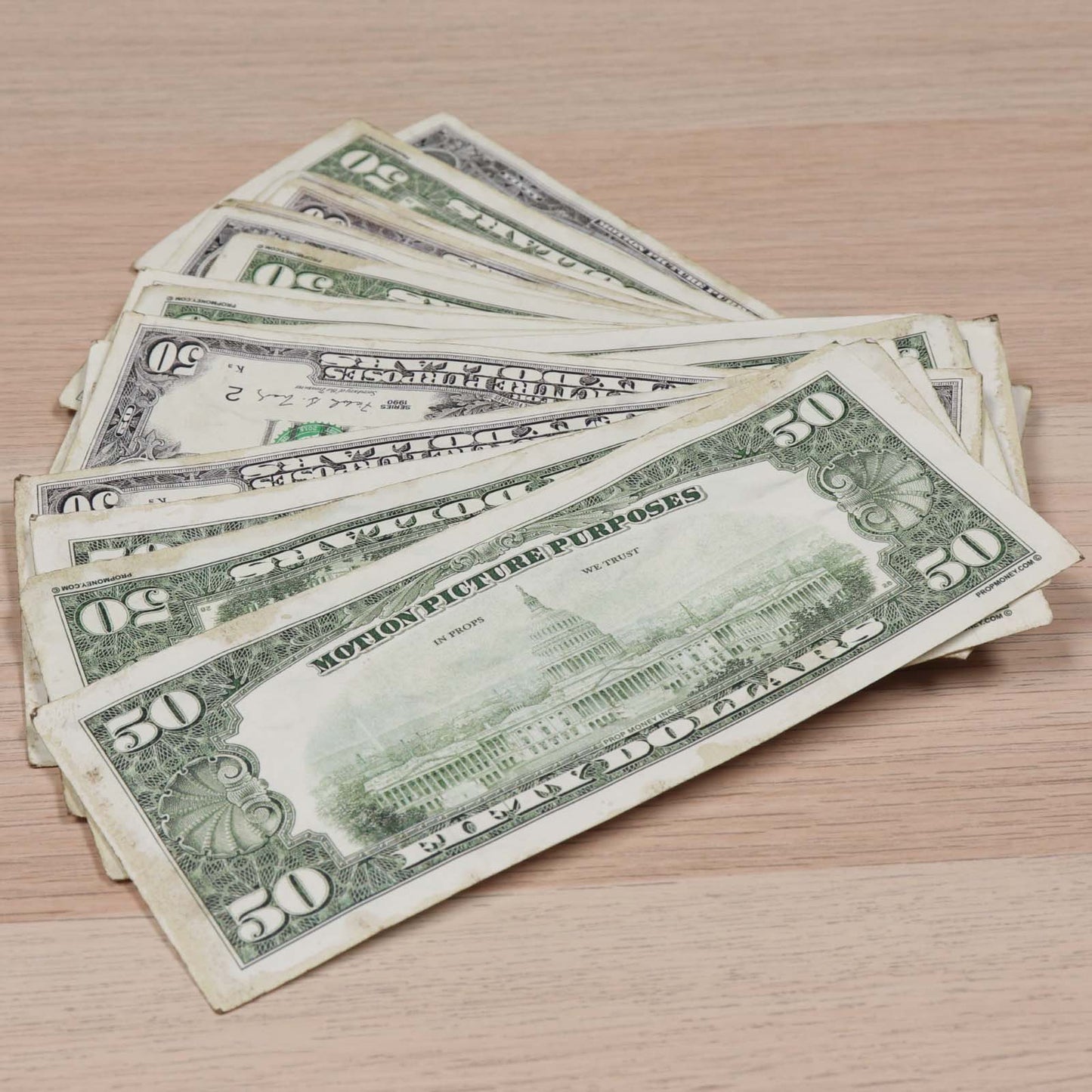 $50 ✔️RealAged™ 1990 Series Bills - Prop Money Inc.