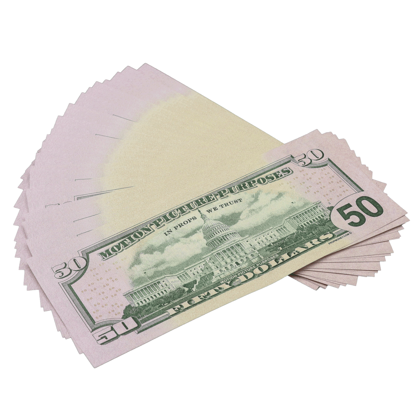 All Denomination Full Print New Series Mixed Bills Stack - PropMoney.com