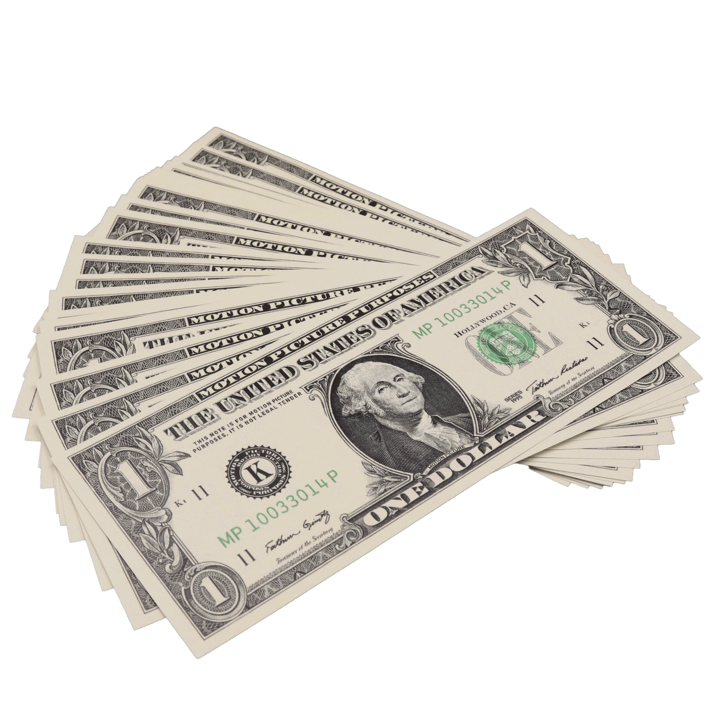 All Denomination Full Print New Series Mixed Bills Stack - PropMoney.com