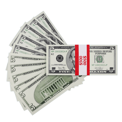 $500 Full Print 2000s Series Stack - PropMoney.com