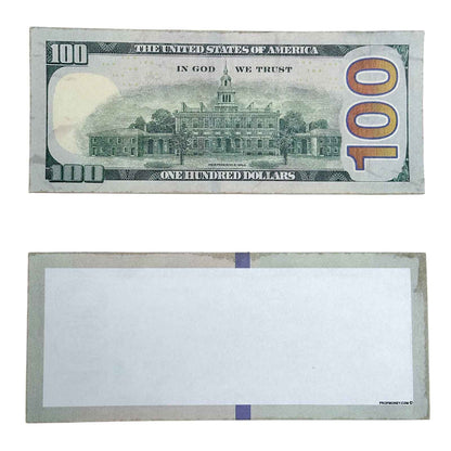 $100 Close-Up ✔️RealAged™ New Series Bills – Realistic Hero Prop Money