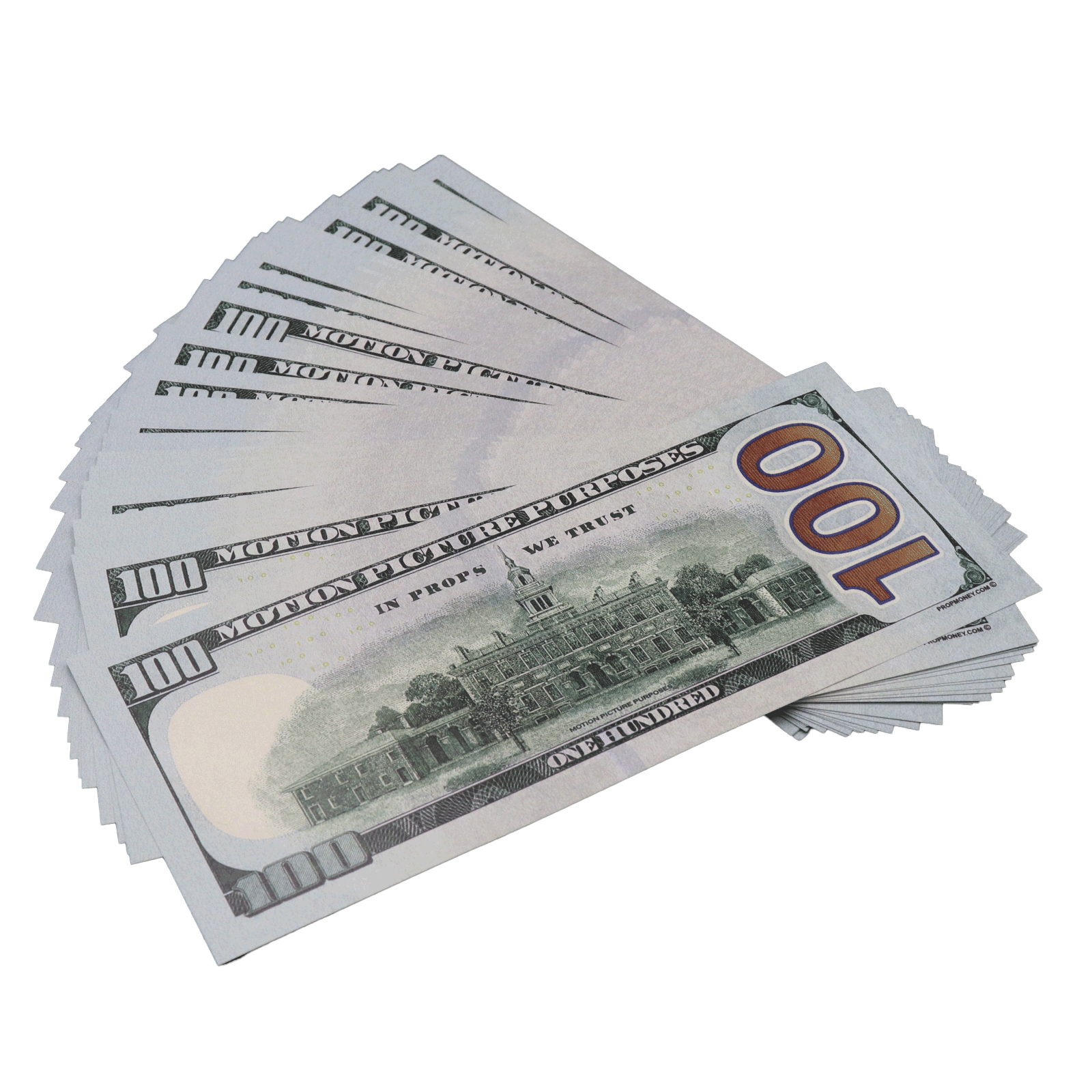All Denomination Full Print New Series Mixed Bills Stack - PropMoney.com