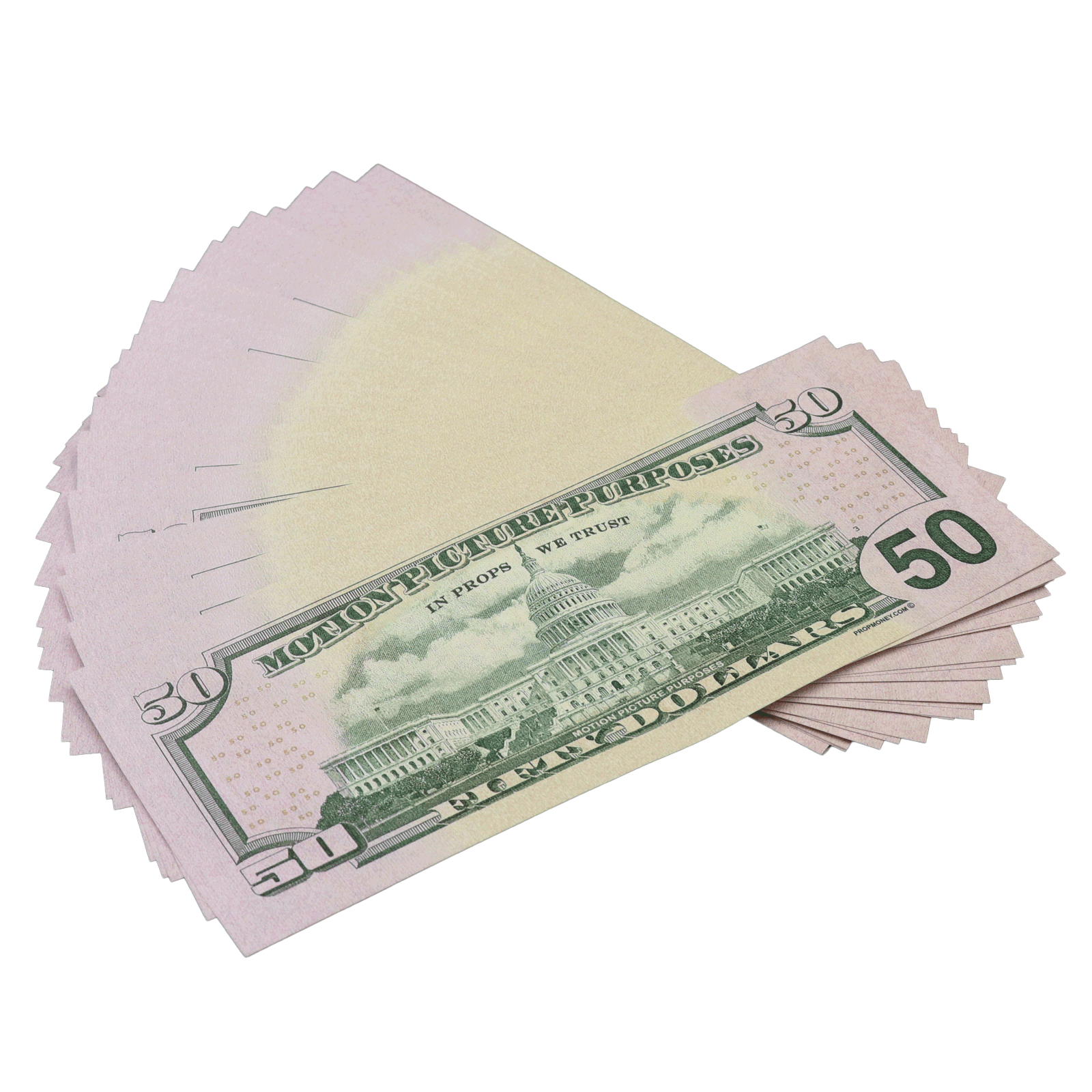 All Denomination Full Print New Series Mixed Bills Stack - PropMoney.com