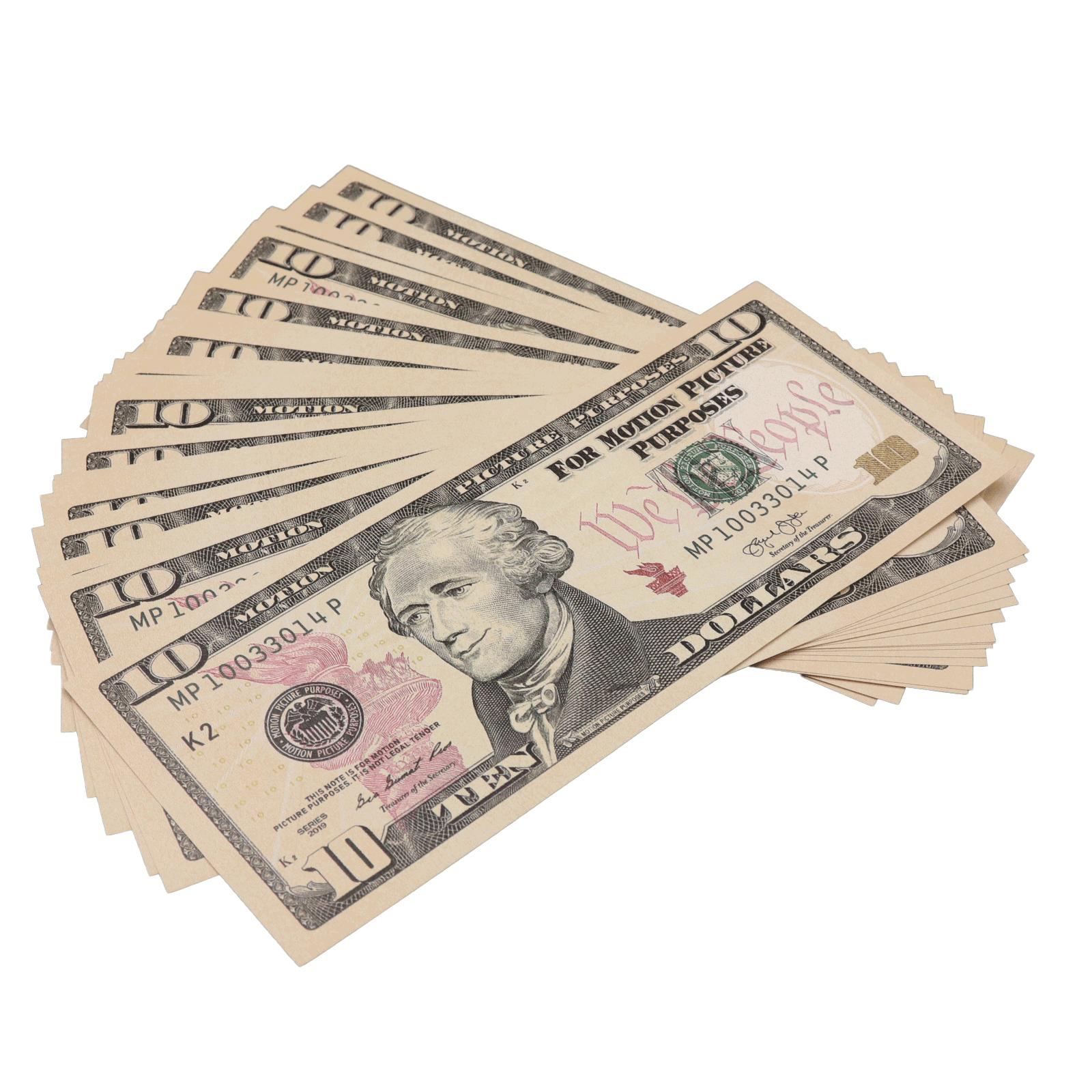All Denomination Full Print New Series Mixed Bills Stack - PropMoney.com