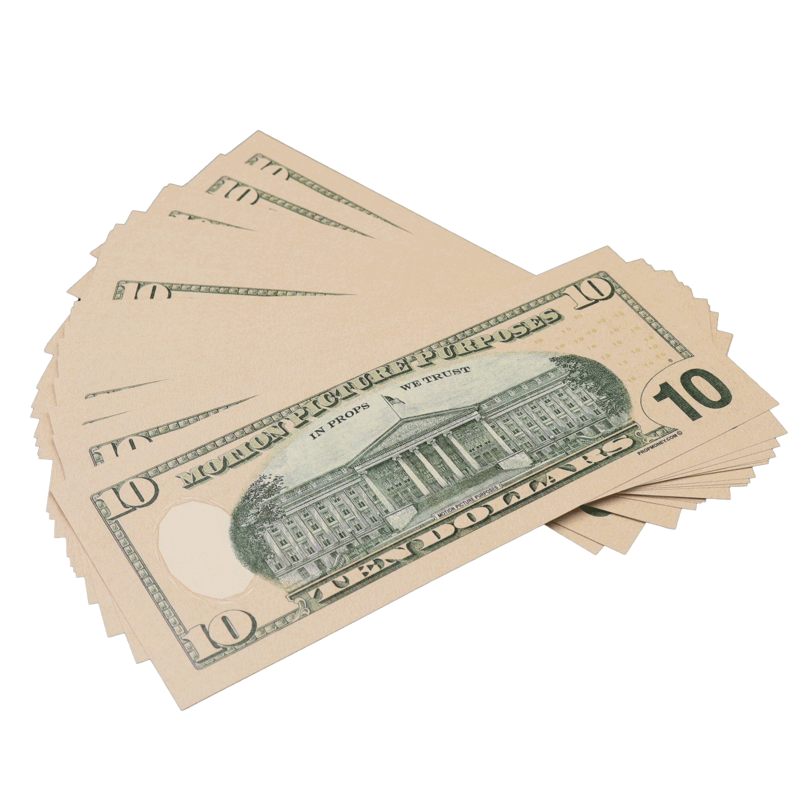 All Denomination Full Print New Series Mixed Bills Stack - PropMoney.com