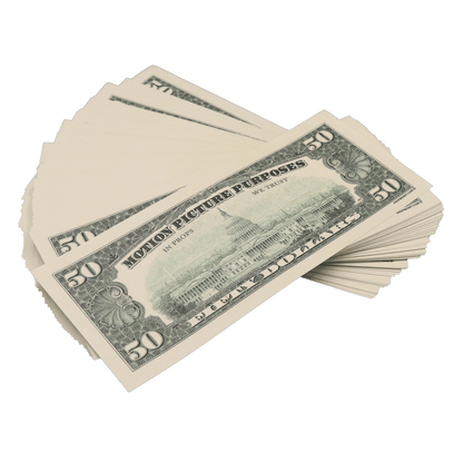All Denomination Full Print 1990 Series Mixed Bills Stack - PropMoney.com